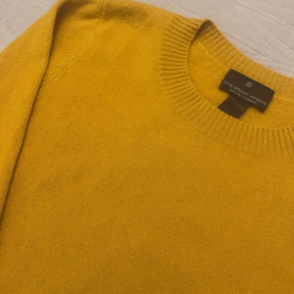 Sweater 100% cashmere. Good condition. Veryy nice and warming!!!! Mustard - Picture 4 of 13